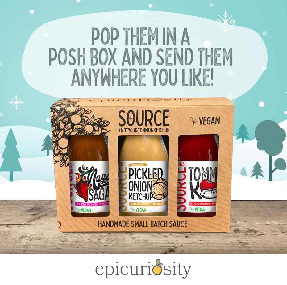 Pop them in a posh box and send them anywhere you like!